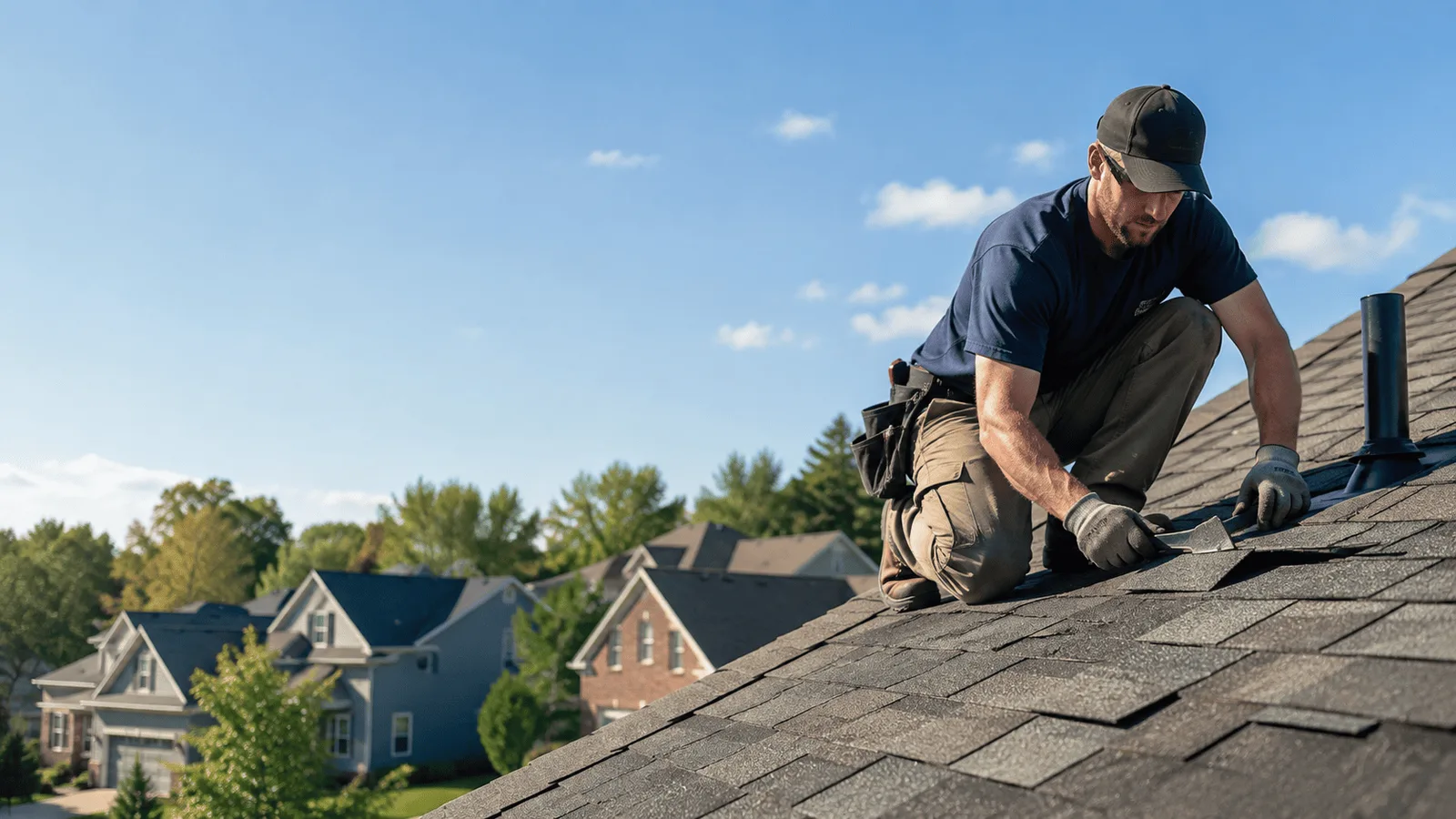 Roof Leak Repair in Waukau, WI near me